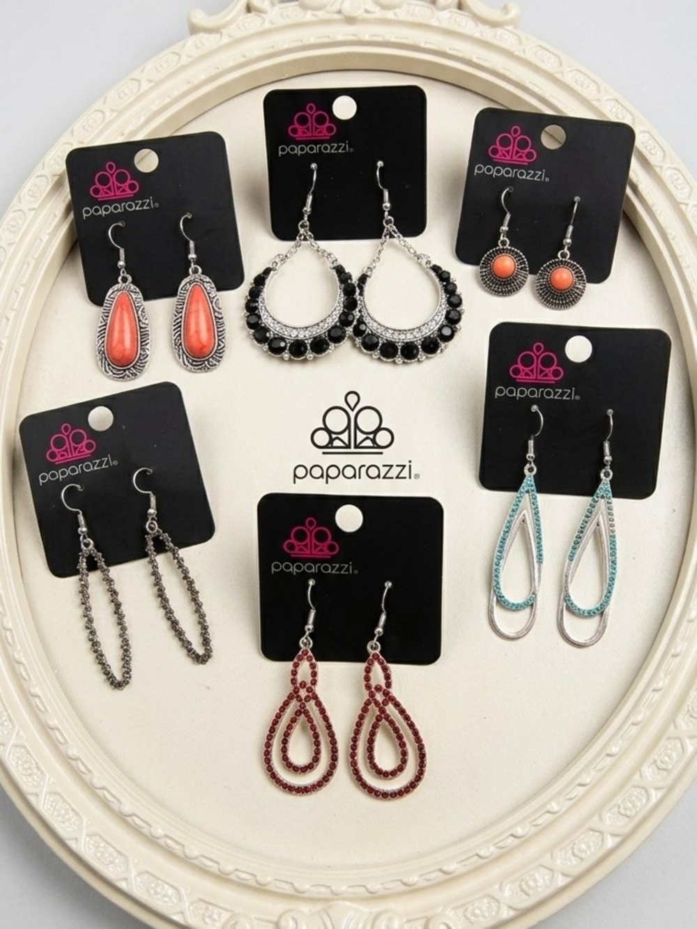 Paparazzi Earrings Lot of 8 Pairs - Rhinestone, Pearl, & Western Styles (NWT)